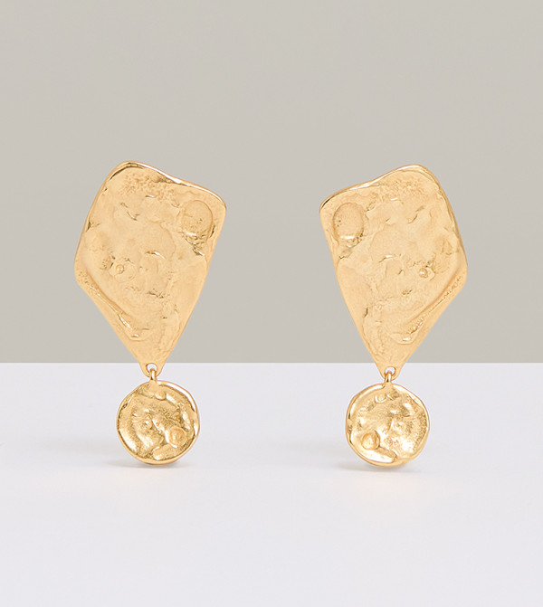 REISS  - Gold Earrings