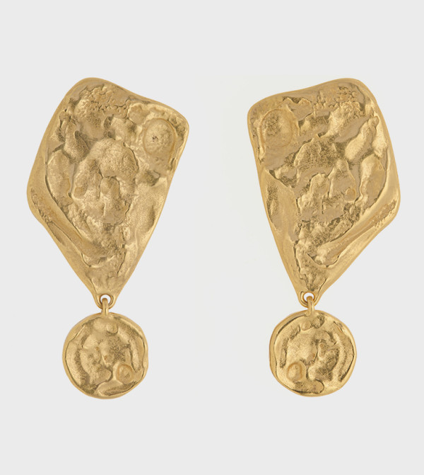REISS  - Gold Earrings
