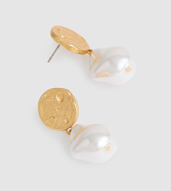 REISS  - Gold Earrings