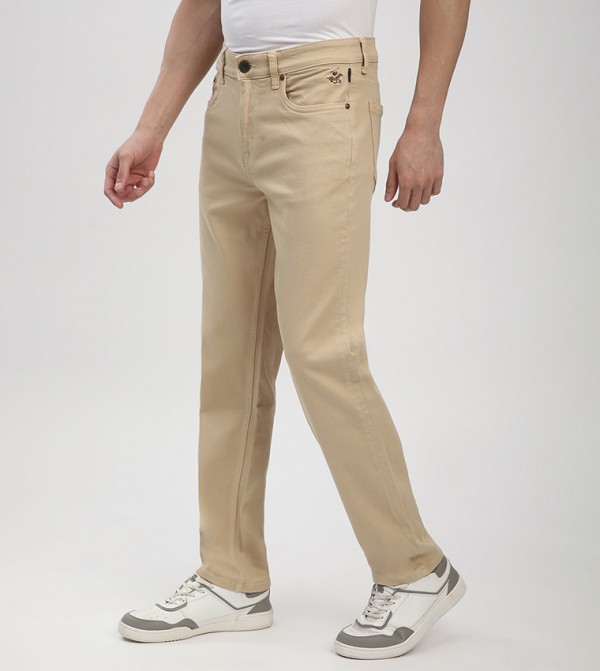 Beverly Hills Polo Club Beverly Hills Polo Club - Beige Straight Jeans