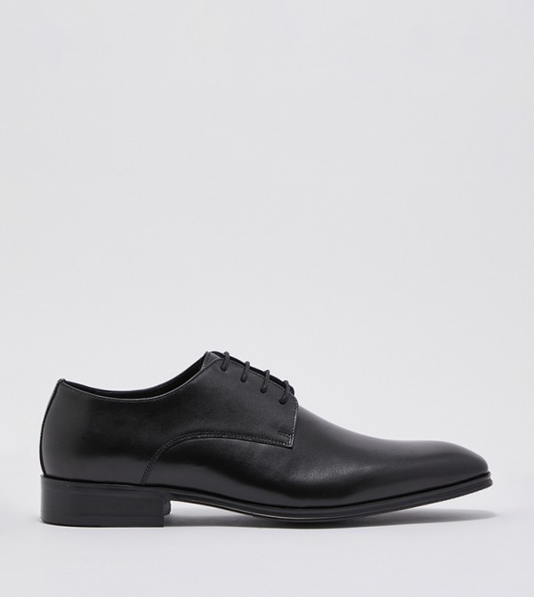 Dune London fashion-Slip-ons - Black Fomal Slip on
