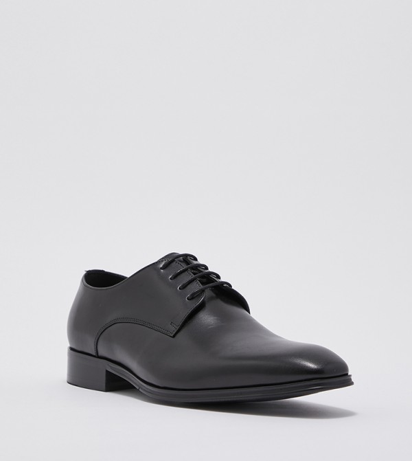 Dune London fashion-Slip-ons - Black Fomal Slip on