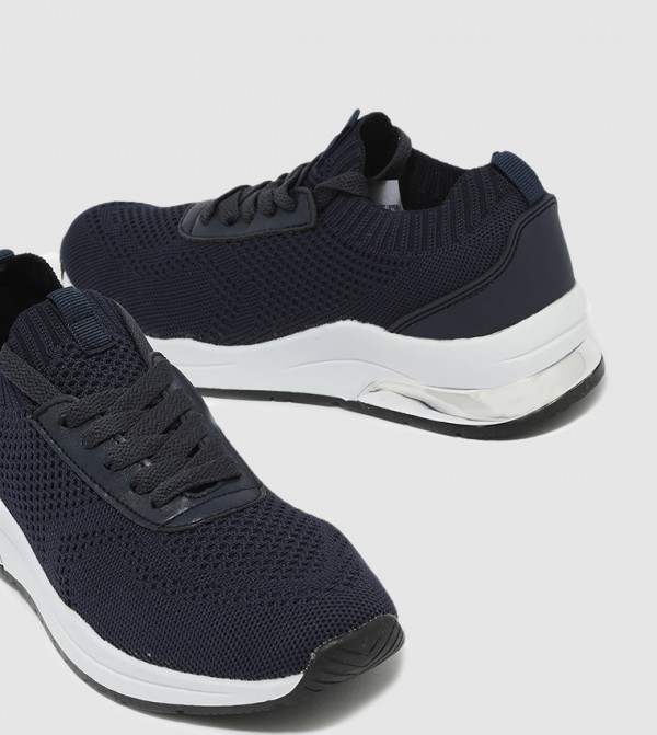 ديون لندن أحذية سنيكرز - أزرق أحذية التدريب