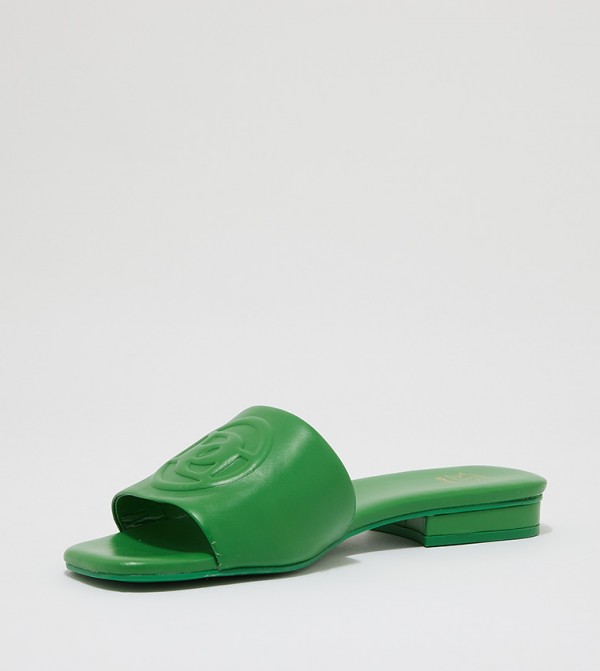 ديون لندن ديون لندن - أخضر Flat Sandals