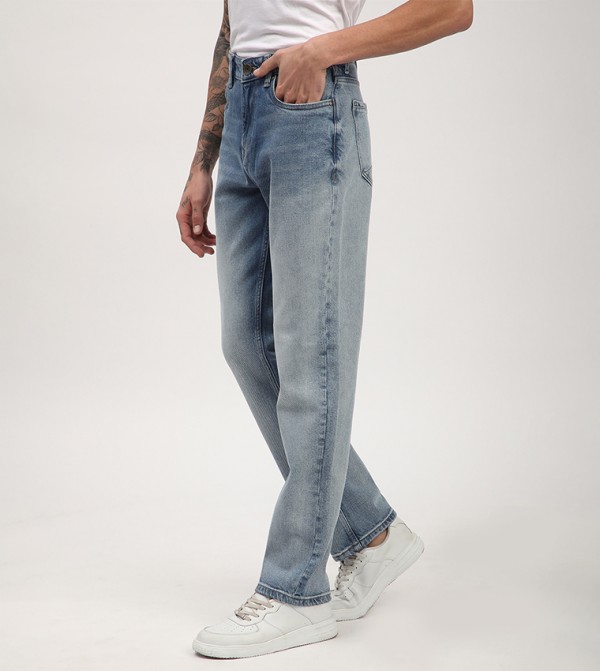 Beverly Hills Polo Club Beverly Hills Polo Club - Blue Straight Jeans