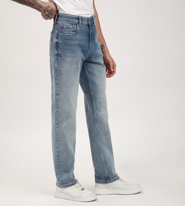 Beverly Hills Polo Club Beverly Hills Polo Club - Blue Straight Jeans