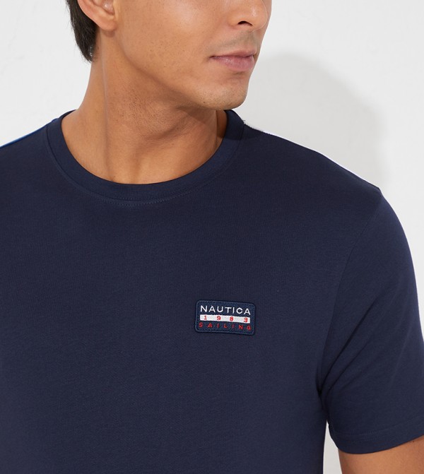 Nautica Nautica - Blue Casual T-Shirts