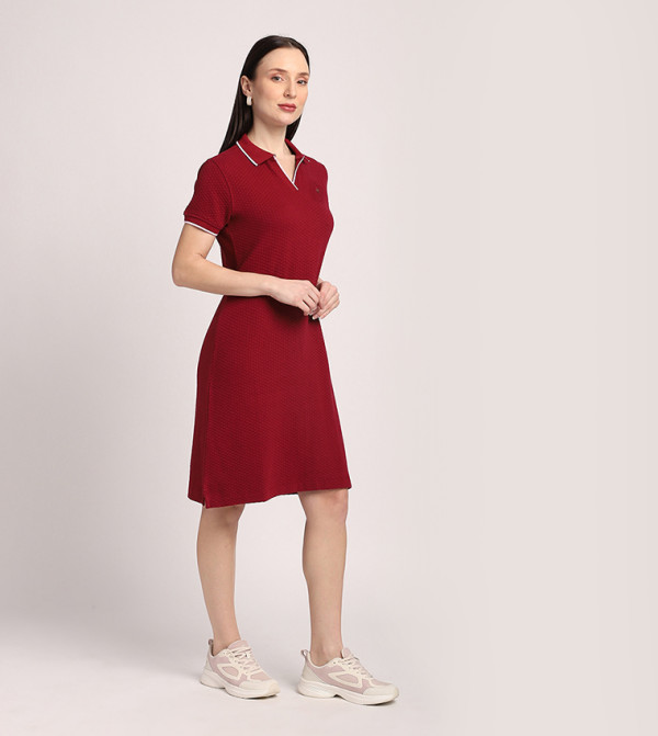 Beverly Hills Polo Club Beverly Hills Polo Club - Burgundy Mini Dresses