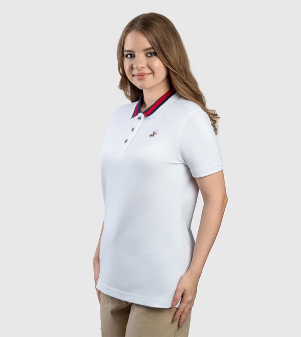 Beverly Hills Polo Club Beverly Hills Polo Club - White Polo T-shirts