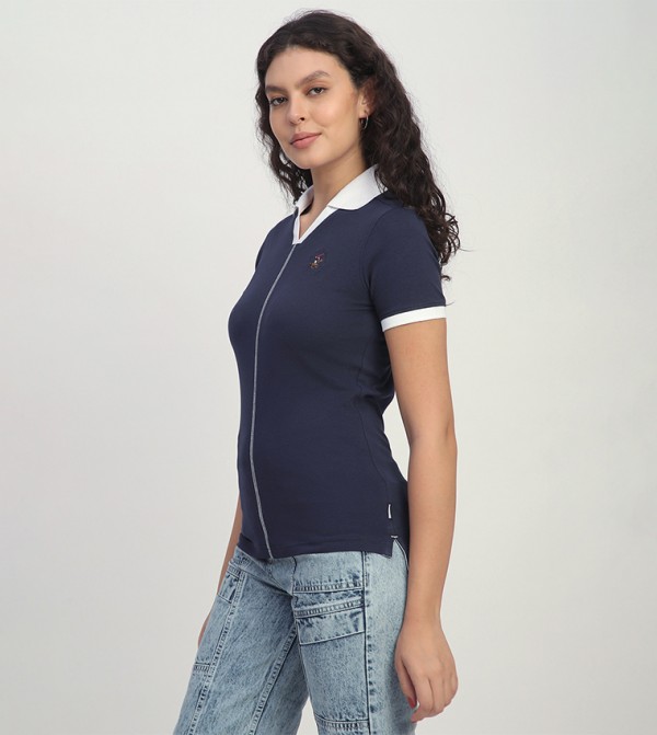 Beverly Hills Polo Club  - Blue Polo T-shirts