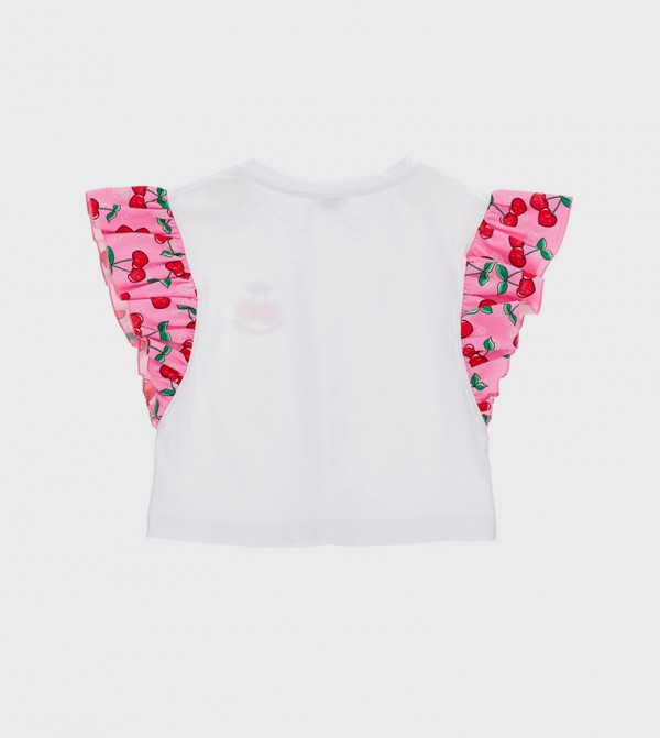 CHIARA FERRAGNI KIDS  - White T-shirts