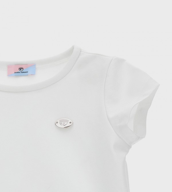 CHIARA FERRAGNI KIDS CHIARA FERRAGNI KIDS - White T-shirts