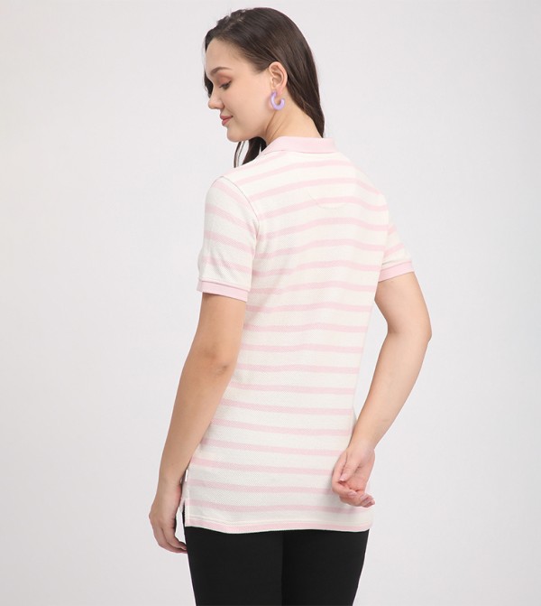 Beverly Hills Polo Club Women - Pink Polo T-shirts