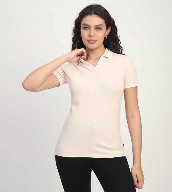 Beverly Hills Polo Club  Clothing - Pink Polo T-shirts