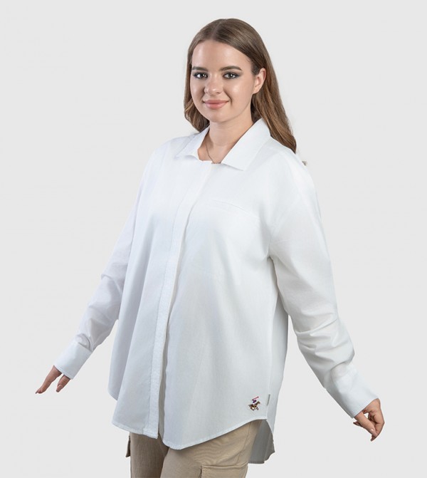 Beverly Hills Polo Club  Shirts - White Shirts
