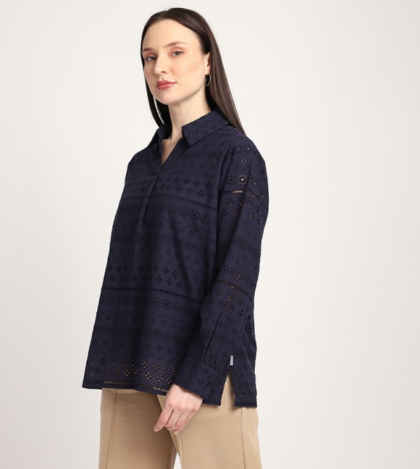 Beverly Hills Polo Club Clothing - Navy Shirts