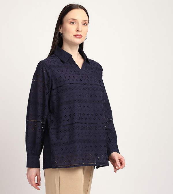 Beverly Hills Polo Club Clothing - Navy Shirts