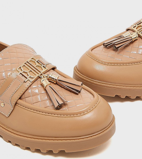 R&B  Loafers & Mocassins - Beige undefined