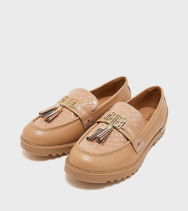 R&B  Loafers & Mocassins - Beige undefined