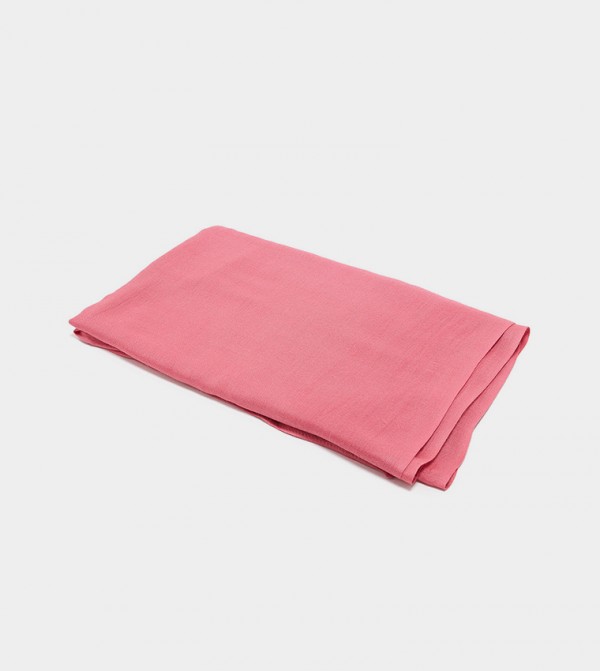 R&B  Scarves - Pink Woven Scarves