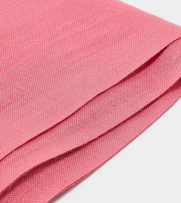 R&B  Scarves - Pink Woven Scarves