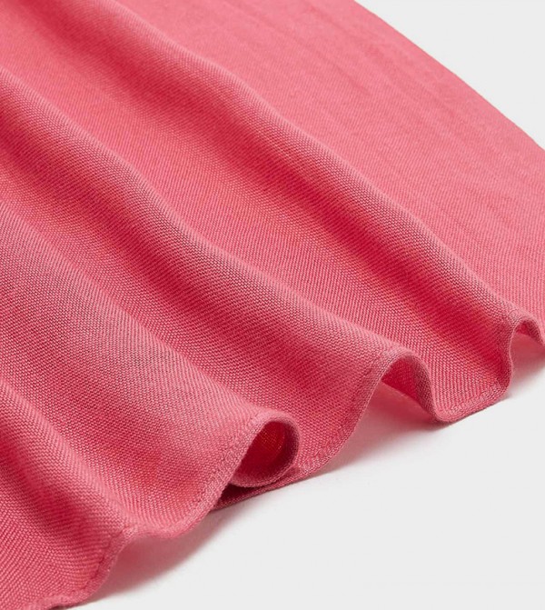 R&B  Scarves - Pink Woven Scarves