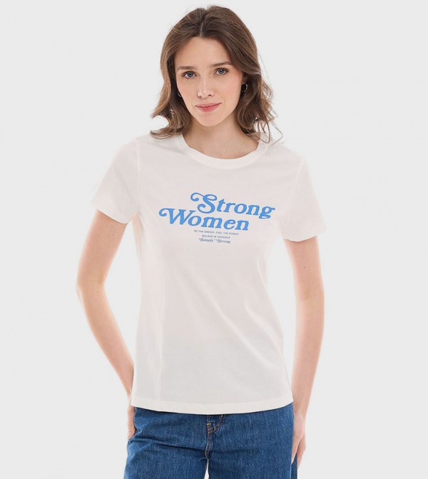 R&B  - White Short Sleeve T-Shirts