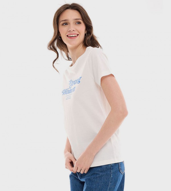 R&B  - White Short Sleeve T-Shirts