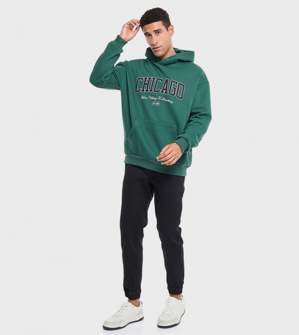 R&B  Hoodies & Sweatshirts - Green Hoodies