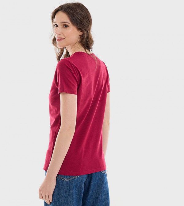 R&B  - Red Short Sleeve T-Shirts