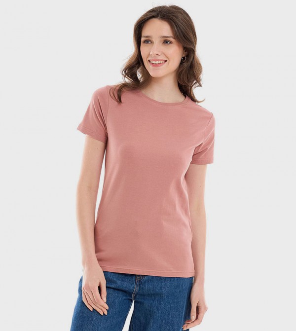 R&B  - Pink Short Sleeve T-Shirts