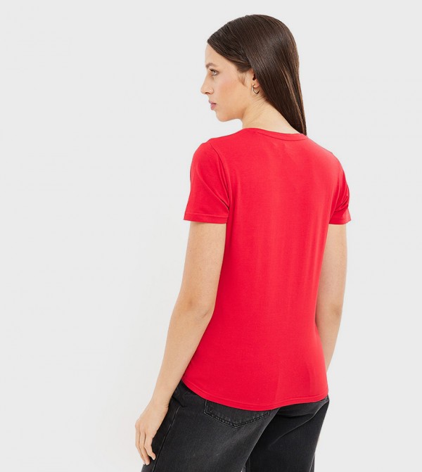 R&B  - Red Short Sleeve T-Shirts