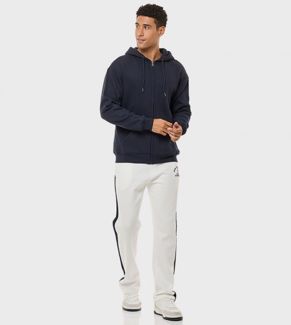 R&B  Pants & Chinos - Ivory Joggers