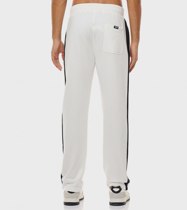 R&B  Pants & Chinos - Ivory Joggers