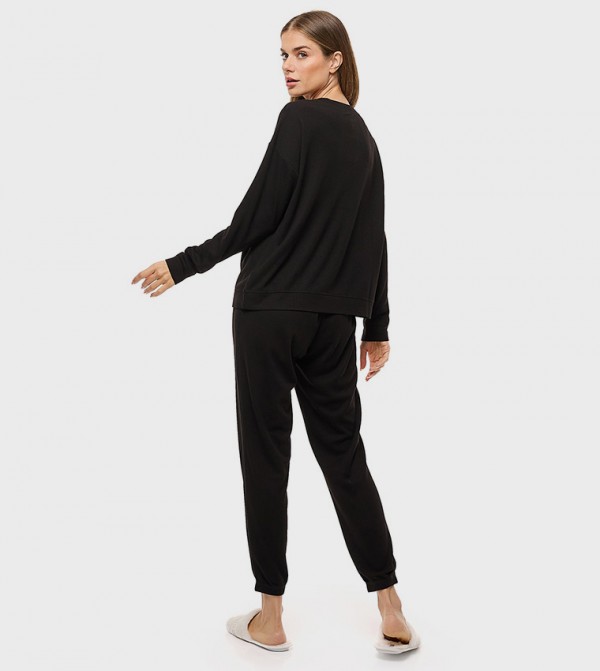 أر آند بي  ملابس - أسود Pyjama Set