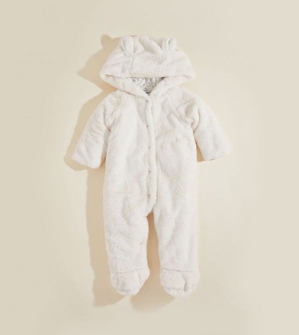 R&B  Onepiece & Bodysuits - White Sleep Suits