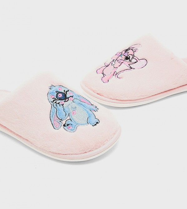 أر آند بي  صنادل - وردي فاتح Flat Sandals