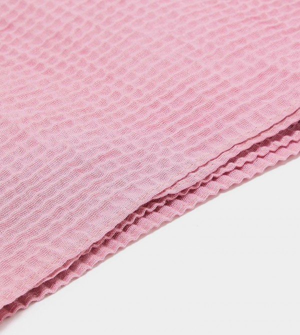R&B  Scarves - Dusty Pink Woven Scarves