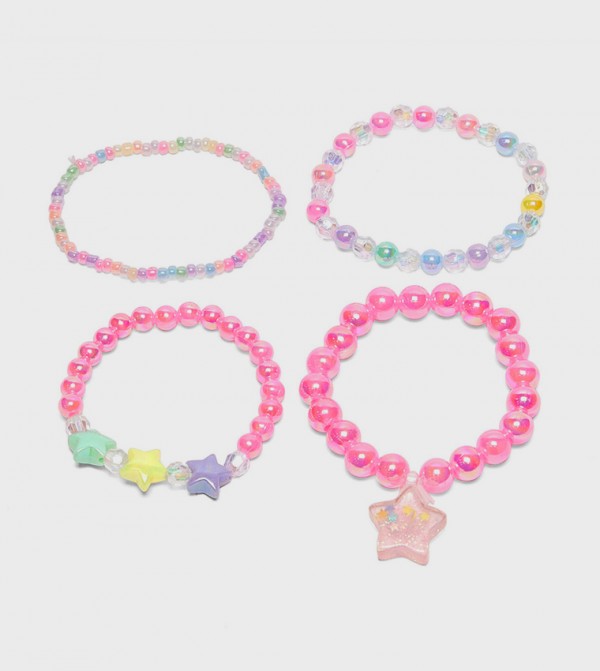R&B  Jewellery - Pink Bracelets