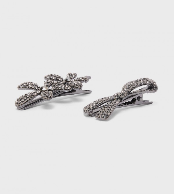 R&B  Hair Accessories - Black Hair Clips