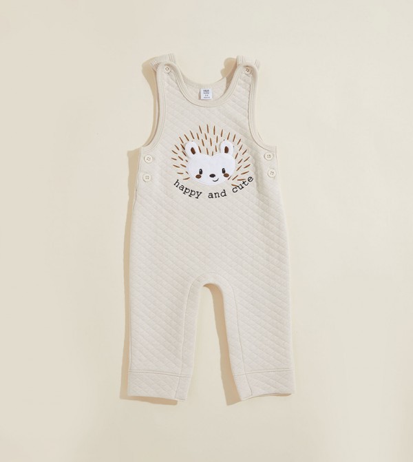 R&B  Baby Essentials - Beige Rompers