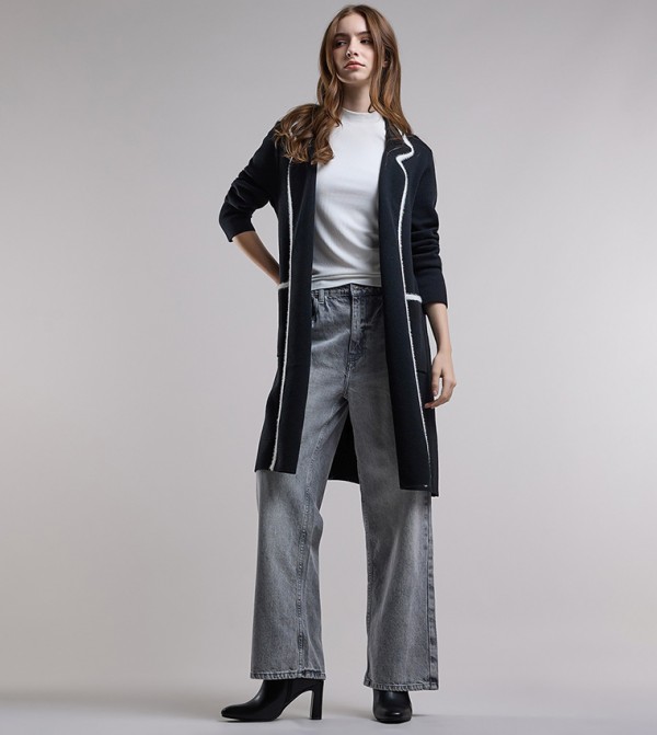 R&B Clothing - Black Overcoats