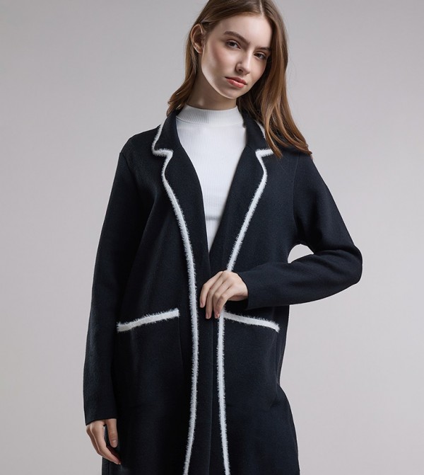 R&B Clothing - Black Overcoats