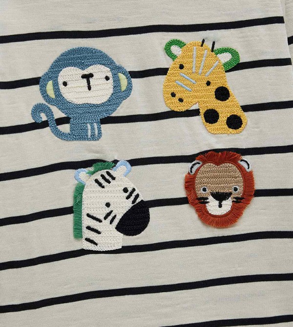 R&B Topwear - White T-shirts