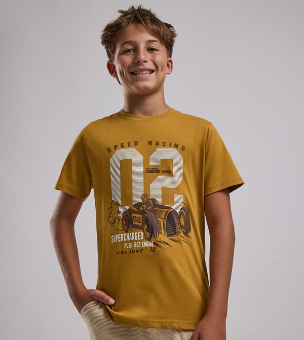 R&B  T-Shirts - Mustard T-shirts