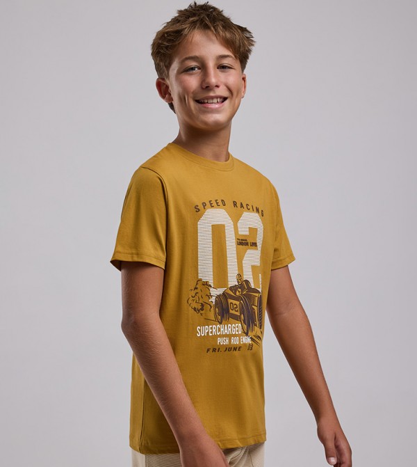 R&B  T-Shirts - Mustard T-shirts