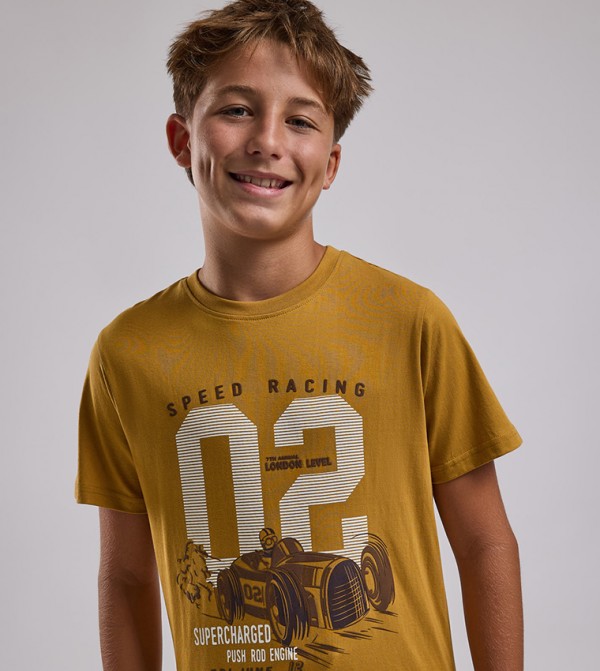 R&B  T-Shirts - Mustard T-shirts