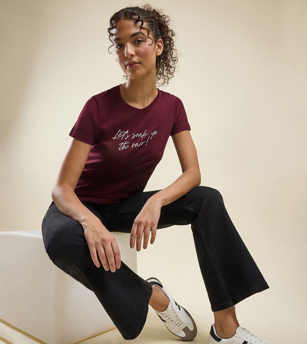 R&B T-Shirts - Red Short Sleeve T-Shirts