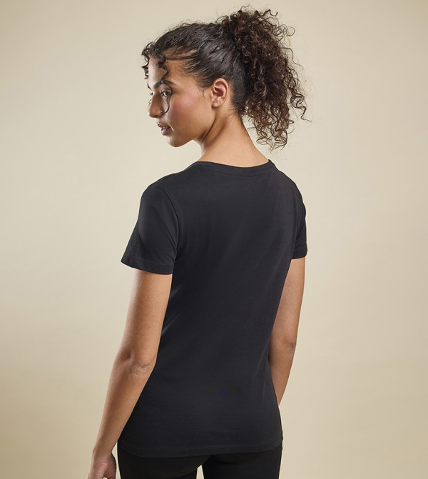 R&B  Clothing - Black Short Sleeve T-Shirts