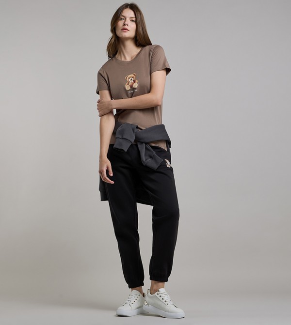 R&B T-Shirts - Brown Short Sleeve T-Shirts